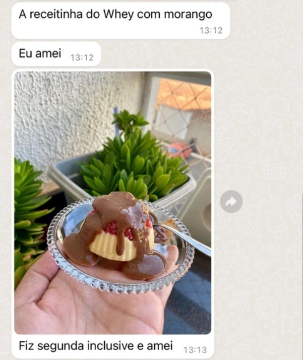 Foto de feedback no whatsapp